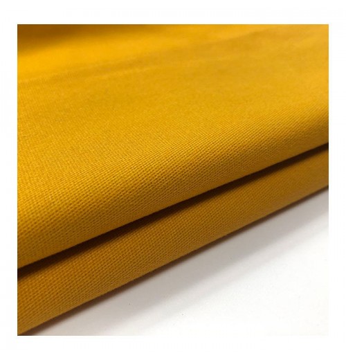 230GSM hot sale Sundial yellow trousers 97% cotton 3%spandex woven twill cotton fabric for clothing 230GSM hot sale Sundial yellow trousers 97% cotton 3%spandex woven twill cotton fabric for clothing