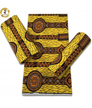 Hot selling 100% Cotton guaranteed real wax fabric cotton veritable african wax prints fabric