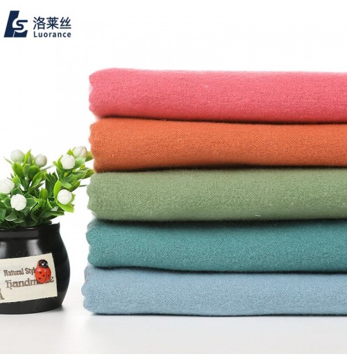 Hot One side brushed 100% pure Cotton Flannel Fabric Hot One side brushed 100% pure Cotton Flannel Fabric