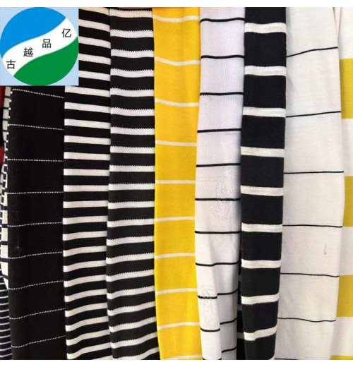 2024 new knitting cotton no spandex jersey stripe 100%cotton stock lot fabric for garment. 2024 new knitting cotton no spandex jersey stripe 100%cotton stock lot fabric for garment.